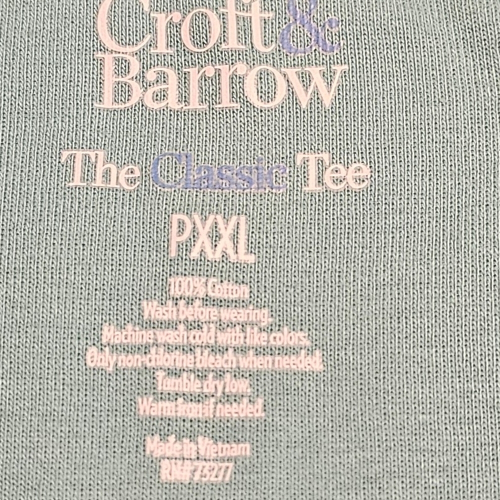 Croft & Barrow Teal and Cream Blouses - Picture 9 of 9